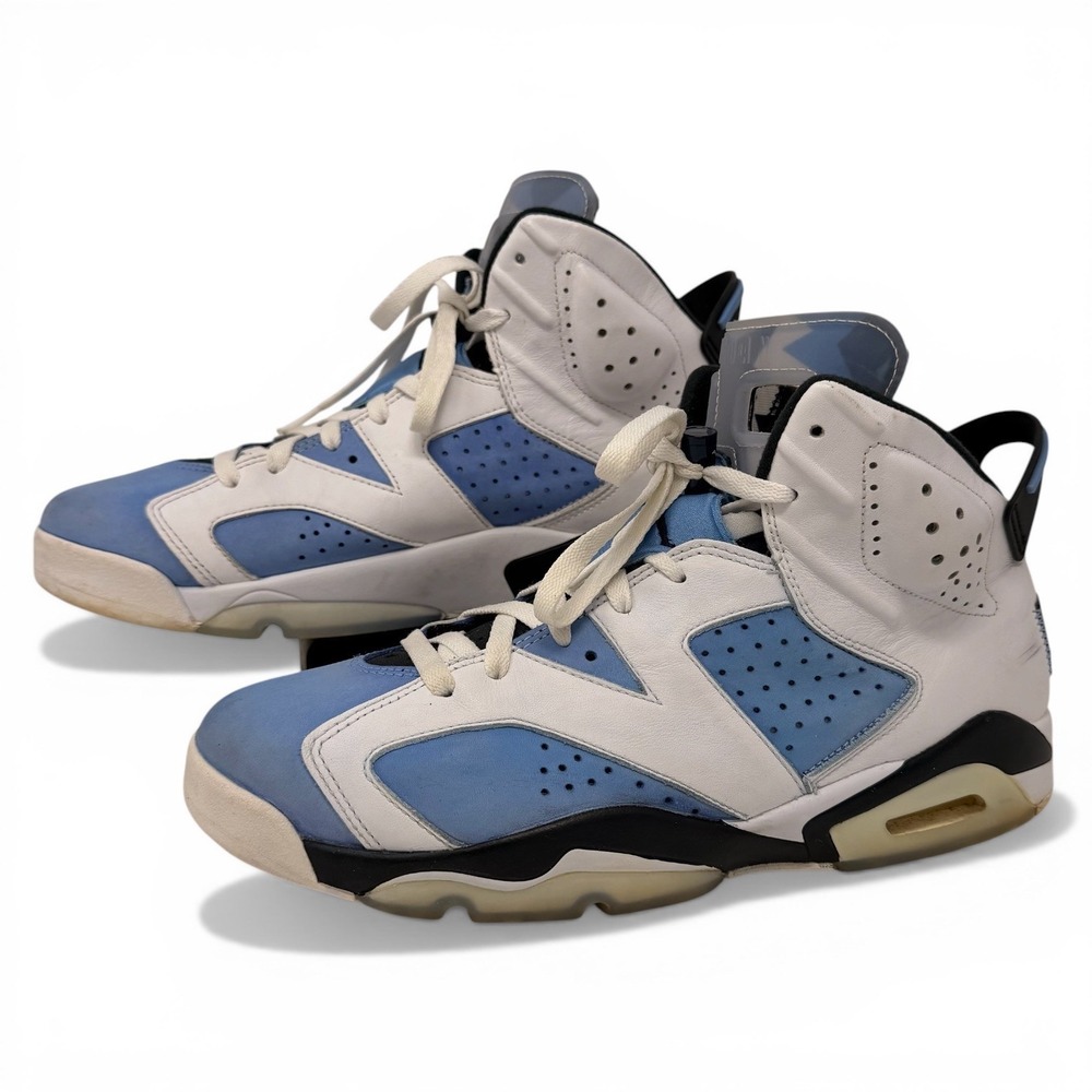 Nike Air Jordan 6 Retro UNC University Blue White Size 11.5 CT8529-410